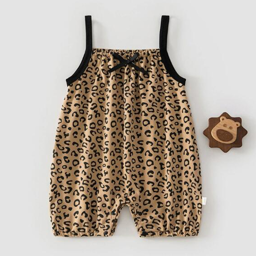 Baby Clothing Wholesale - Baby Girl Romper Sleeveless Floral Star