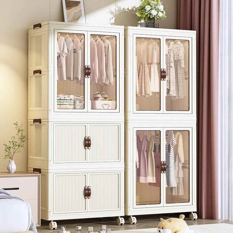 Baby Clothing Organizer - Baby Closet Plastic No Installation Clothing
