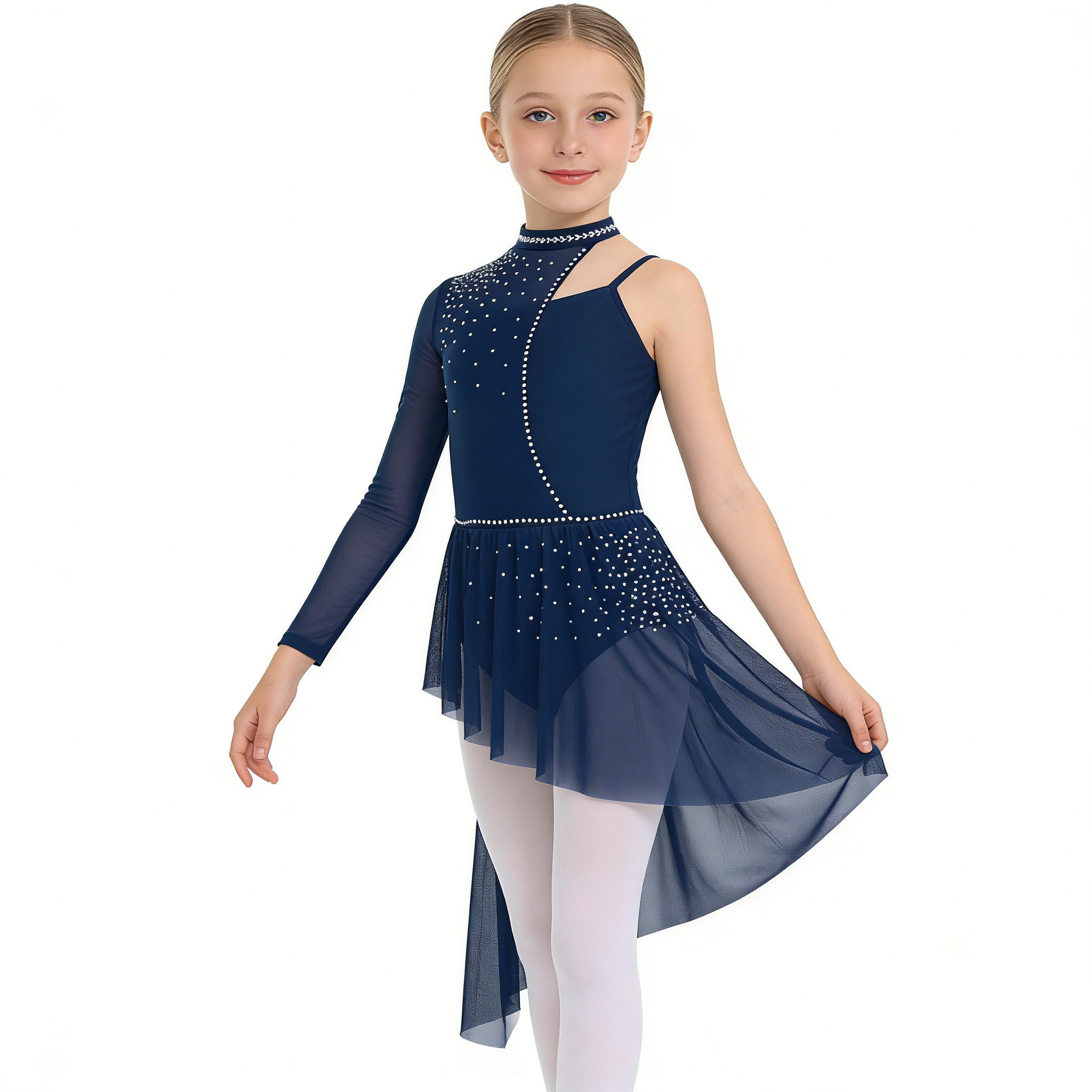 Baby Clothing Size - Kids Girls Modern Lyrical Dance Performance