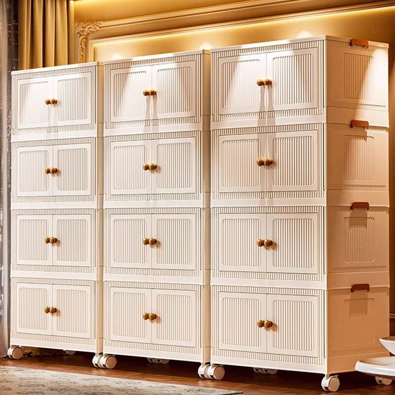 Baby Clothing Organizer - Filing Baby Wardrobe Storage Foldable Cabinet