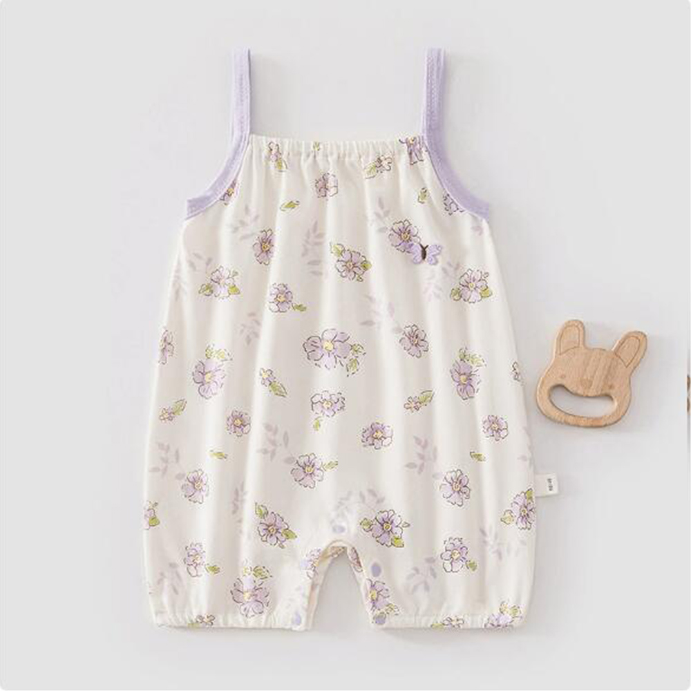 Baby Girl Romper Sleeveless Fl - Baby Clothing Wholesale 评论和价格