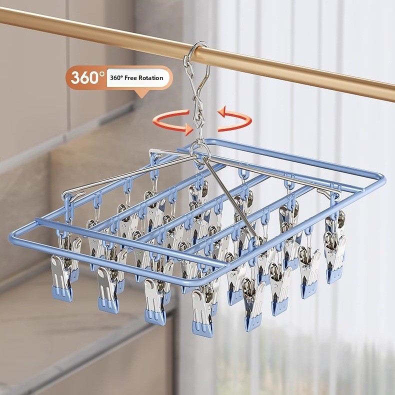 Stainless Steel Multi-clamp Cl - Baby Clothing Organizer 评论和价格