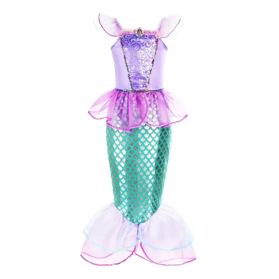 Mermaid Dress Girls Kids Cospl - Baby Clothing Size 评论和价格