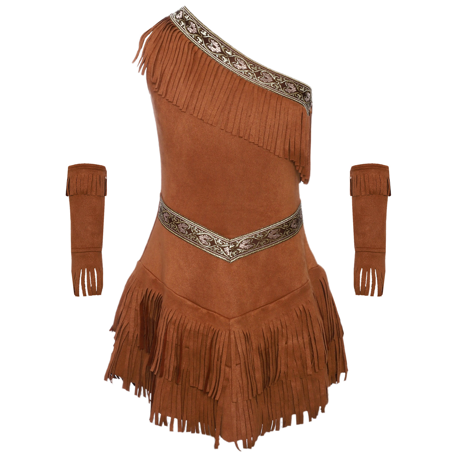 Kids Girls Native American Pri - Baby Clothing Size 评论和价格