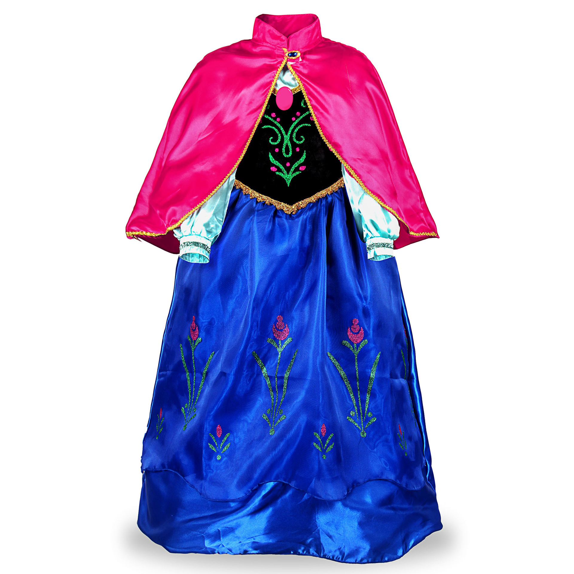 Fuchsia Anna Dress with Cape f - Baby Clothing Size 评论和价格