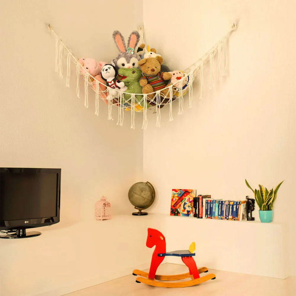 1Pc Toy Hammocks Wall Corner H - Baby Clothing Organizer 评论和价格