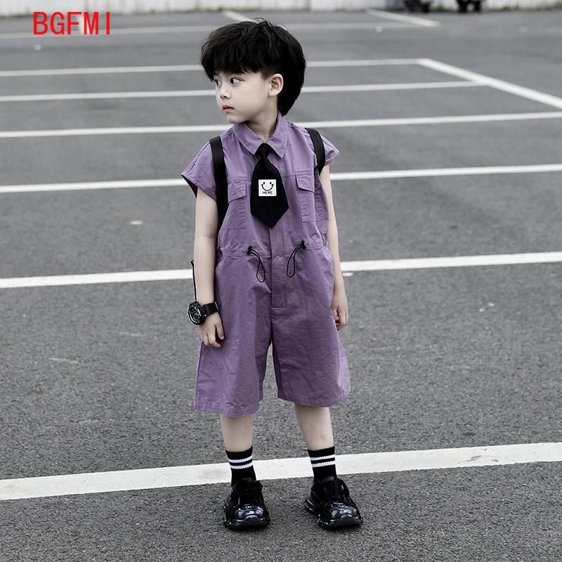 Kids Summer Shorts Overalls Ca - Baby Clothing For Boys 评论和价格