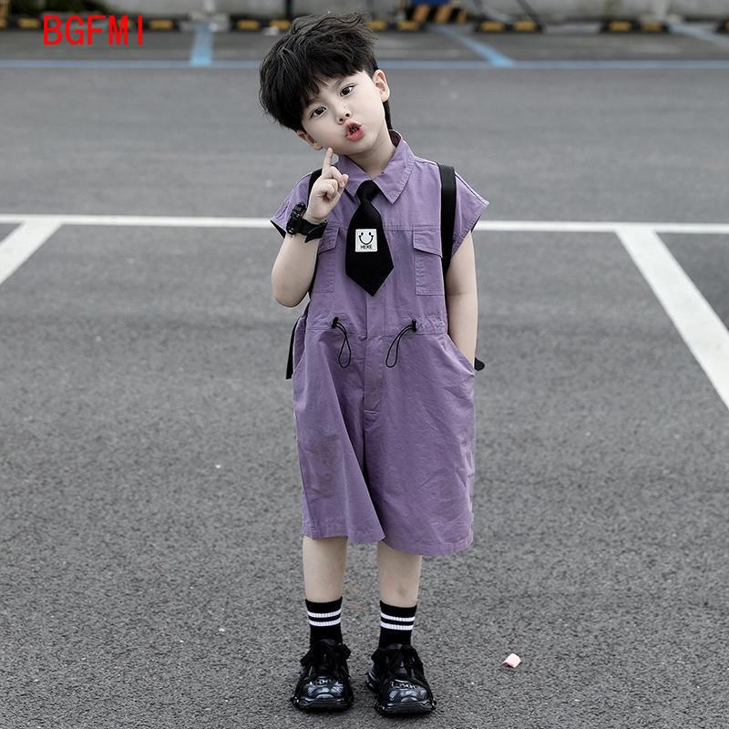 Kids Summer Shorts Overalls Ca - Baby Clothing For Boys 评论和价格