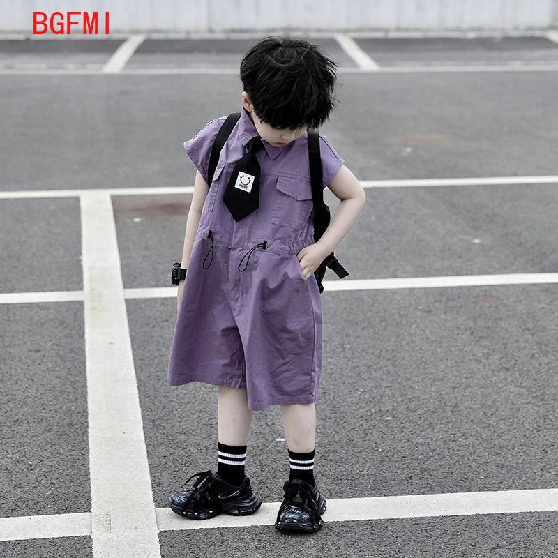 Kids Summer Shorts Overalls Ca - Baby Clothing For Boys 评论和价格
