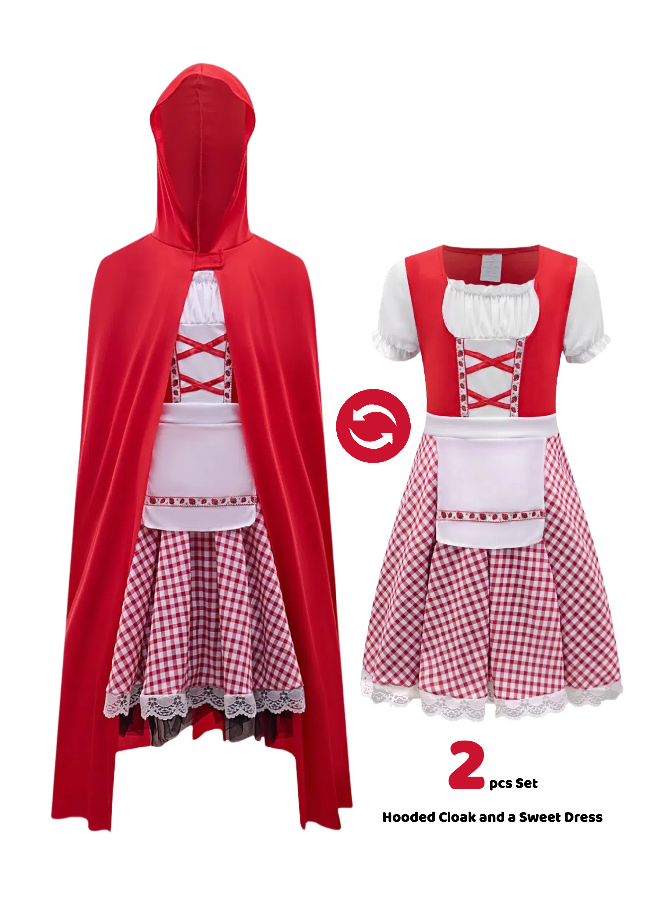 Kids Little Red Riding Hood Co - Baby Clothing Size 评论和价格