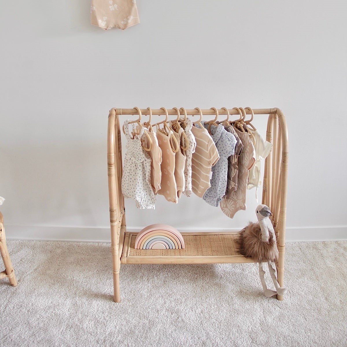 Decorative small hangers, hand - Baby Clothing Rail 评论和价格