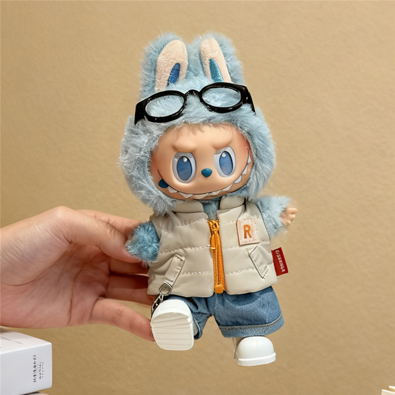 For 15 17cm Labubu Doll Solid  - Baby Clothing Usa 评论和价格