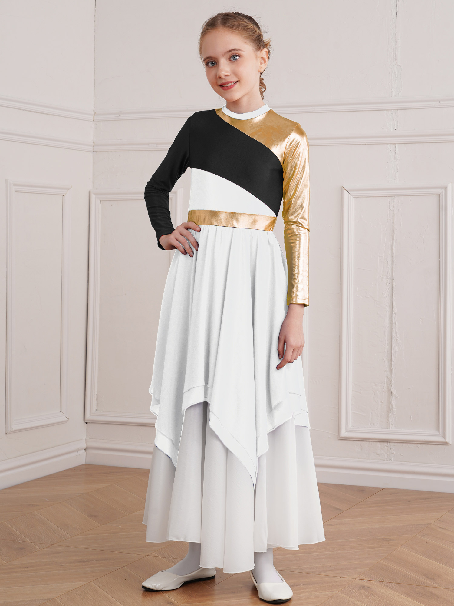 Girls Wordhip Liturgical Costu - Baby Clothing Size 评论和价格