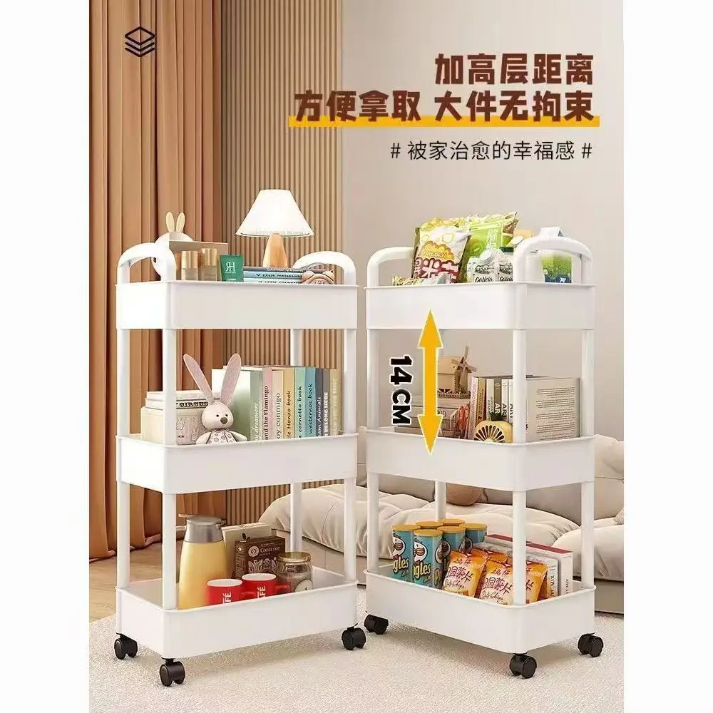 Multi-Tier Rolling Storage Car - Baby Clothing Organizer 评论和价格