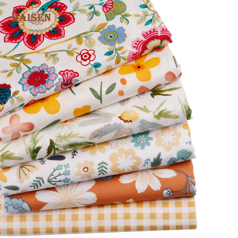 6pcs 40x50cm Cotton Twill Patc - Baby Clothing Organic 评论和价格