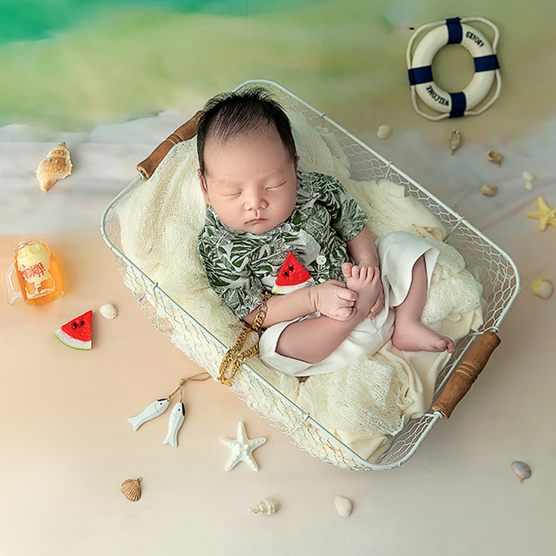 Newborn Photography Props Beac - Baby Clothing Hawaii 评论和价格