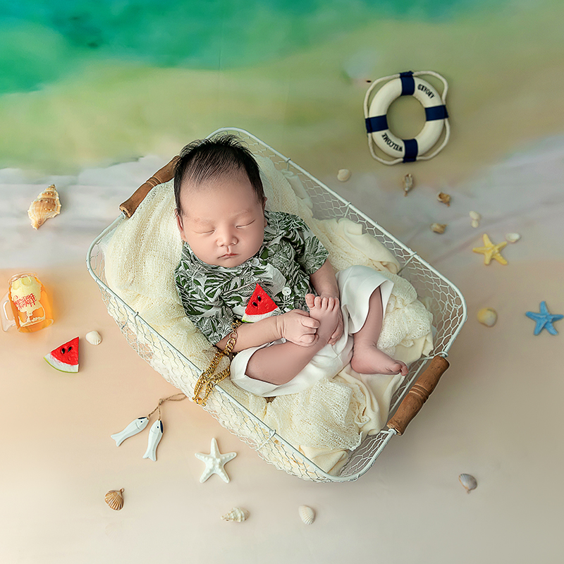 Newborn Photography Props Beac - Baby Clothing Hawaii 评论和价格