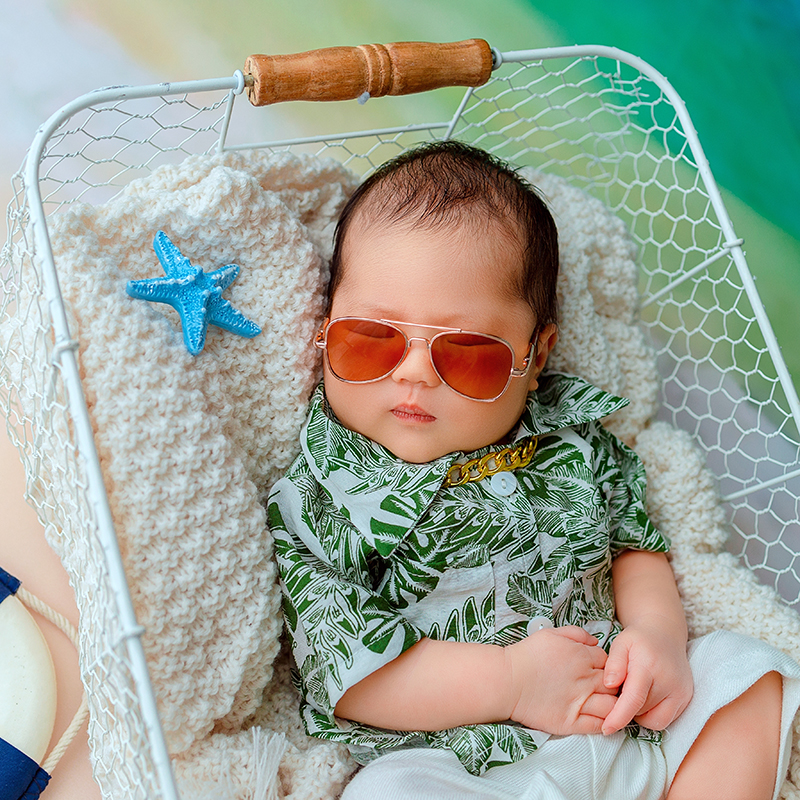 Newborn Photography Props Beac - Baby Clothing Hawaii 评论和价格