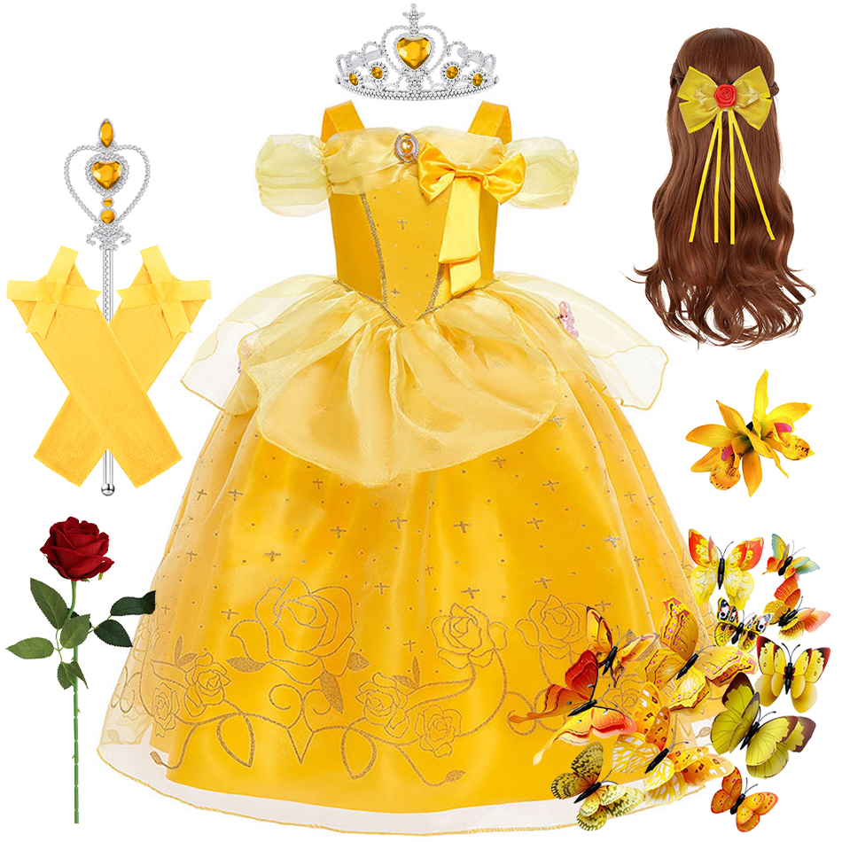 Kids Princess Cosplay Costume  - Baby Clothing Size 评论和价格
