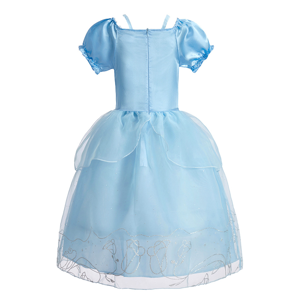 Girls Cosplay Disney Cinderell - Baby Clothing Size 评论和价格